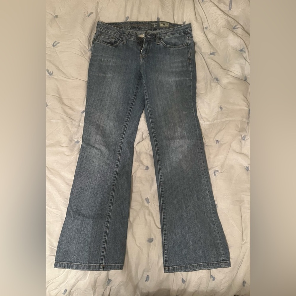 Y2K Low-rise Converse One Star Bootcut Jeans